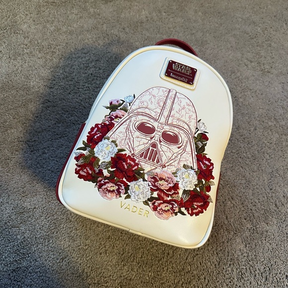 Loungefly Bags Starwars Darth Vader Embroidered Mini Backpack